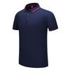 Camisa polo de manga corta con solapa de color seda de 220g primavera y verano disponible casual de algodón verano abertura holgada