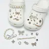 Amuletos para Zapatos Croc, Accesorios para Mujer, Clips para Zapatos DIY, Decoraciones 3D con Pedrería, Clips Desmontables, Estilo de Moda de Influencers