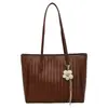 Bolsa Tote Versátil Casual Retro de Gran Capacidad 2026 Verano Nuevo Bolso de Hombro Único de Moda de Gama Alta para Mujer