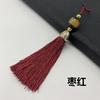 Fábrica Borla para Cabeza de Cortina China Jade Imitación Bola Colgante Pequeña Camino de Mesa Cuentas Pico Colgante Almohada Cojín de Sofá Colgante