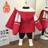 Chaqueta de Invierno de Algodón Polar para Niños Estilo Otoño e Invierno 2025, Abrigo Grueso Nuevo y Elegante para Bebés y Niños Pequeños