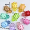 Par de Tortugas Bolsa Sorpresa Decoración para Acuario Pecera Adorno de Micro Paisaje Lindo Dibujo Animado que Brilla en la Oscuridad Accesorio DIY