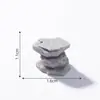 Mesa y sillas de piedra en miniatura estilo chino, materiales para jardinería y paisajismo DIY con temática de Li Bai, accesorios decorativos y figurillas en miniatura
