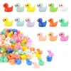 Resina Color Realista Patito Accesorios DIY Nuevo Venta al por Mayor Lindo Patito Colorido Adornos de Animales