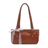 Bolsa Tendência Nicho Estilo Coreano 2026 Novo Modelo Bolsa Almofada Laço Bolsa de Ombro Único Transversal Bolsa Casual Simples de Alta Pressão