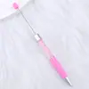 Nova Caneta Esferográfica com Contas de Strass de Cristal DIY, Caneta Esferográfica Fofa com Contas Giratórias Multicores, Desconto para Grandes Quantidades