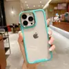 Para iPhone16promax funda de teléfono móvil con pegamento anti-caída 15 acrílico transparente 14 lente con chapado 11 cubierta protectora 12