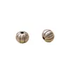 Venta al por mayor Plata Pura 99 Plata Dura 3D Estilo Chino Retro Accesorios de Cuentas Espaciadoras para Pulseras de Bricolaje Cuentas Sueltas de Plata Pura Cuentas de Calabaza con Carácter de Bendición