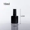 Frasco de Esmalte Sub-frasco 5ml10ml15ml Frasco de Vidro Transparente Vazio Pincel Largo Dupont Frasco de Cola Atacado