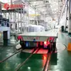 Caminhão Plataforma Elétrico Tracionado por Trilho AC 36V Trifásico com Plataforma Ajustável, Veículo de Transferência sobre Trilhos, Caminhão Plataforma Elétrico sobre Trilhos Controlado Remotamente