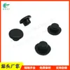 En Stock Al Por Mayor Tapón de Silicona Tipo T Agujero Recto Rosca de Botella de Vino Tapón Cilíndrico de Goma Tapón Sellador Impermeable Anillo de Sellado