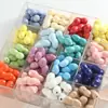 Accesorios DIY Joyería Color Caramelo Cuentas de Cacahuete Cuentas Sueltas Pulsera Collar Material Pulsera de Cerámica Accesorios Pequeño Cero