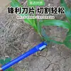 Cortacéspedes de jardín al por mayor, cuchillos para cosecha de ajo, herramientas de corte de verduras de acero al manganeso, cosecha de arroz, deshierbe, cuchillos de pesca, hoces