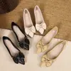 Zapatos Planos para Mujer Estilo Otoño 2025 Zapatos Mocasines Estilo Celebridad de Internet Chanel Zapatos Planos de Hada Suave con Lazo