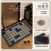 Tapete de Chão Absorvente para Banheiro, Estilo Vintage, Resistente à Sujeira Doméstica, Tapete para Pés Sem Lavagem, Tapete Antiderrapante Antiderrapante de Secagem Rápida Estilo Francês para Entrada de Vaso Sanitário