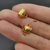 Acessórios DIY de liga de prata de Xizang transfronteiriços, contas tipo tee com furo grande, material para pulseira, colar, pingente, contas de link