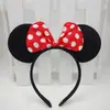 Diadema Diadema de Rendimiento Orejas Lindas de Ratón Mickey Lazo Lazo de Día del Niño Tocado