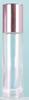 Frasco Rolo de Vidro Colorido Galvanizado 10ml Frasco para Óleo Essencial Frasco de Perfume Frasco para Óleo Labial Frasco Rolo para Creme para os Olhos