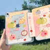 Ins Apple Star es adecuado para funda protectora de tableta iPad mini 7/6, air 8 anticaídas Plegado en Y Pro 13 con ranura para lápiz