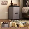 Mesita de Noche de Madera Maciza Ultradelgada para Dormitorio del Hogar Modelo Caliente 2025 Pequeño Minimalista Moderno Gabinete de Almacenamiento sin Instalación