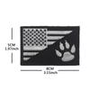 Mochila con correa de pecho para perro Insignia de moral K9 Brazalete SHEEPDOG Bordado de velcro Gancho de bucle largo