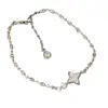 Pulsera Ajustable con Colgante de Estrella de Zirconia, Pulsera de Moda y Elegante, Exquisita Joyería de Lujo Ligero de Gama Alta al por Mayor
