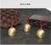Sinos de Cobre Sino de Vento Sino de Natal Decoração Pendente Decoração de Feriado DIY Sino Pequeno de Metal Sino de Porta Chaveiro
