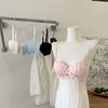 [Peito Puro] Roupa Íntima Pequena para Peito Juntado Conjunto Feminino Sutiã de Renda Sexy Francês Sem Aros