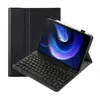 Capa Protetora com Teclado Bluetooth Retroiluminado RGB Sensível ao Toque para Oppo Pad Se 2025 - Estojo de Couro