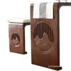 Mesa y Taburete Guqin Estilo Chino, Mesa Piano de Resonancia, Mesa y Taburete Guzheng Madera Maciza Estilo Antiguo, Mesa para Escribir Escrituras, Escritorio de Estudio Tradicional Chino Inspirado en el Zen