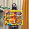 Juguetes de Casa de Juego para Niños Educativos Cocina Artificial Juguetes de Cocina Set de Vajilla para Niñas Caja de Regalo Grande Regalo Institucional
