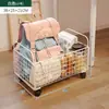 Estantería debajo de la mesa estante de almacenamiento de pie móvil libros de mesa con ruedas caja de almacenamiento de libros para estudiantes de secundaria caja de almacenamiento de libros