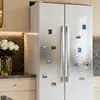 Ímãs de geladeira de vidro da cidade de Guangzhou, marcos urbanos, paraíso de ruas antigas, decorações arquitetônicas, decoração de casa cultural e criativa, decorações de lembrança