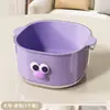 Bonito Cuenco de Frutas de Nuevo Estilo, Exquisito Diseño de Estrella Dopamina, Cesta Doble con Drenaje para Uso Doméstico, Lavabo para Verduras para Sala de Estar y Cocina