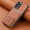 Adecuado para Funda de Teléfono Móvil Samsung A57, Funda PU Integral Anticaídas A17 con Soporte Invisible, Funda Protectora Galaxy S26 Ultra