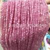 3 mm lapislázuli natural cristal rosa turquesa cuentas pequeñas corte cuentas sueltas accesorios para joyería DIY venta directa de fábrica al por mayor