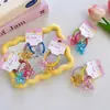 Diadema de Cristal de Hielo Oso para Primavera y Verano Goma Elástica Infantil No Lastima el Cabello Diadema de Bebé Accesorios para la Cabeza de Niña Venta al por Mayor
