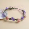 Acessórios de cabelo para noivas estilo coreano anel de cabeça estrela guirlanda de cabeça para fotos de viagem simulação tiara para cabelo de adulto atacado