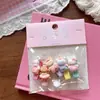 Pinzas para el pelo de dibujos animados color rosa crema de primavera para niños y niñas, Pinzas laterales de animales (pato) que no dañan el cabello, Empaquetadas en una bolsa