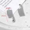 Nueva aleación china llave mecánica divertida martillo hacha colgante diy pulsera collar aretes accesorios con cuentas
