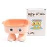 Tigela para Gatos Howo Original Proteção de Pescoço Cor Macaron Tigela Perna de Elefante Tigela de Comida para Gatos de Grande Diâmetro Tigela Alta de Plástico para Animais de Estimação