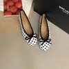 Zapatos de Verano Transpirables Estilo Coreano de una Sola Capa Tacón Plano Suela Suave Zapatos para Mujer Novedad Primavera y Otoño 2025 Zapatos Planos Tipo Mocasín con Lazo para Mujer