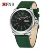 OFNS Venta Caliente Reloj Delgado Luminoso Casual de Negocios para Estudiantes Hombres Doble Calendario Resistente al Agua Reloj de Pulsera de Cuarzo