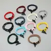 Moda nova linha Milão Estilo oceano pulseira de cauda de baleia personalidade versátil ano animal casal pulseira trançada vermelha