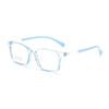 Nuevo armazón de gafas joven para estudiante, armazón de silicona para gafas, se puede equipar con armazón para lentes miopes anti-luz azul, venta al por mayor