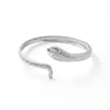 Pulsera Personalizada de Acero Inoxidable de Nuevo Estilo Transfronteriza Que Nunca Se Desvanece, Estilo Europeo y Americano Hoja, Luna, Estrella, Forma de Serpiente Pulsera Abierta