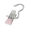 Pinza para Secar Ropa de Acero Inoxidable Hogareño Plástico Sumergido Gancho sin Costuras Almacenamiento de Calcetines Ropa Interior Pinza Antideslizante para Secado en Múltiples Escenas