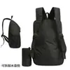 2023 Nuevo Mochila Plegable para Exteriores Bolsa de Piel para Hombres y Mujeres Deportes Viajes Viaje Mochila Plegable Ligera