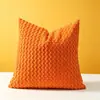 Amazon Comércio Exterior Mais Vendido Capa de Almofada de Veludo Cor Sólida para Sala de Estar Sofá Mesinha de Cabeceira Almofada Atacado
