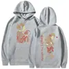 Sudadera con capucha Korn Follow the Sound Sudadera con capucha de banda de Rock Metal Gótico Moda Masculina Conjunto Retro